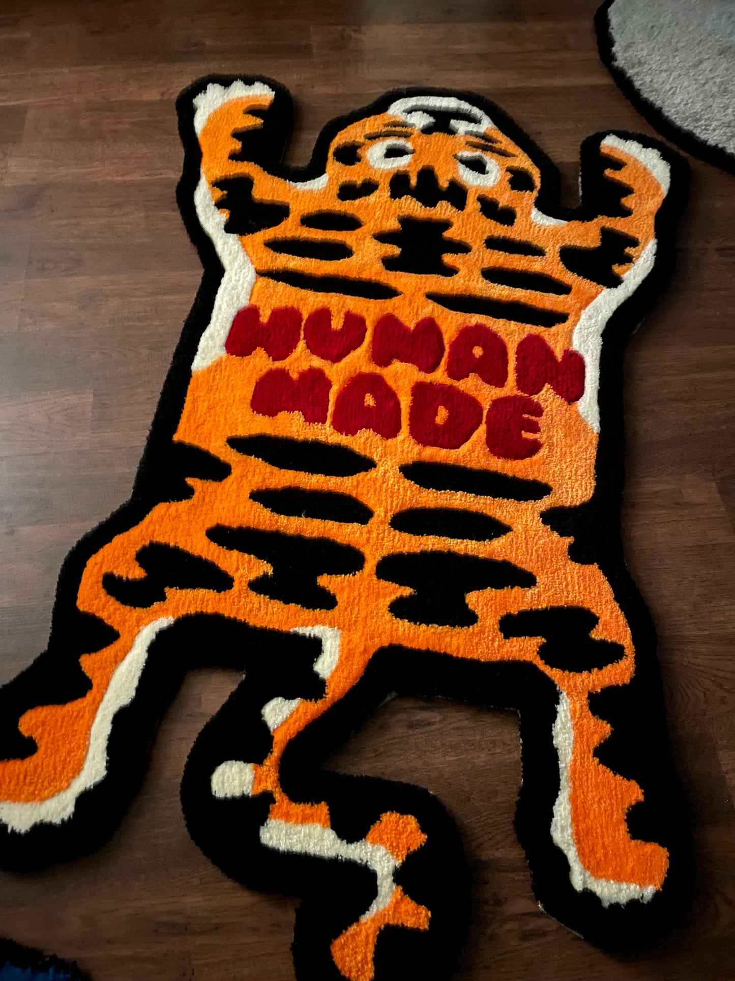 Faux Tiger Fur Rug